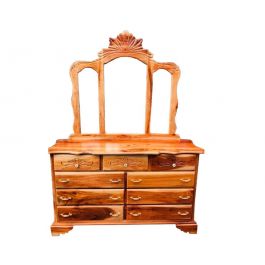 9 Drawer Cedar Wooden Dresser