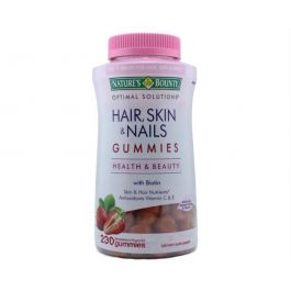 Nature S Bounty Optimal Solutions Hair Skin Nails 230 Gummies