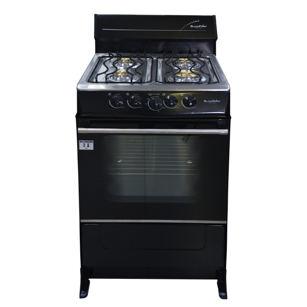 Blackpoint 20 Inch Black Steel Gas Stove