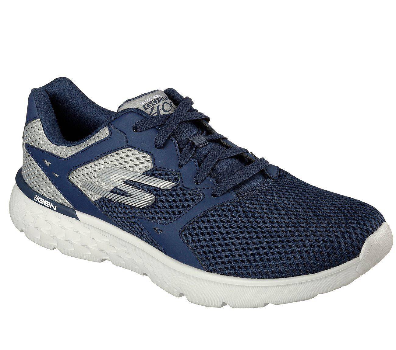 skechers go run 400 mens silver