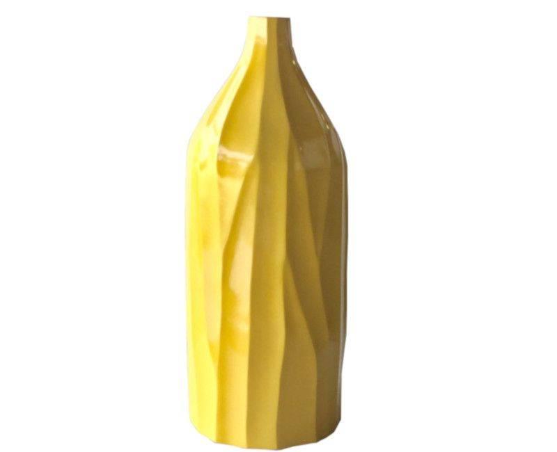 Wooden Accent Decorative Vase