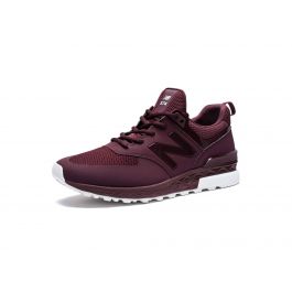 New Balance Mens Ms 574 Sbg Burgundy Training Sneaker Shoes 8