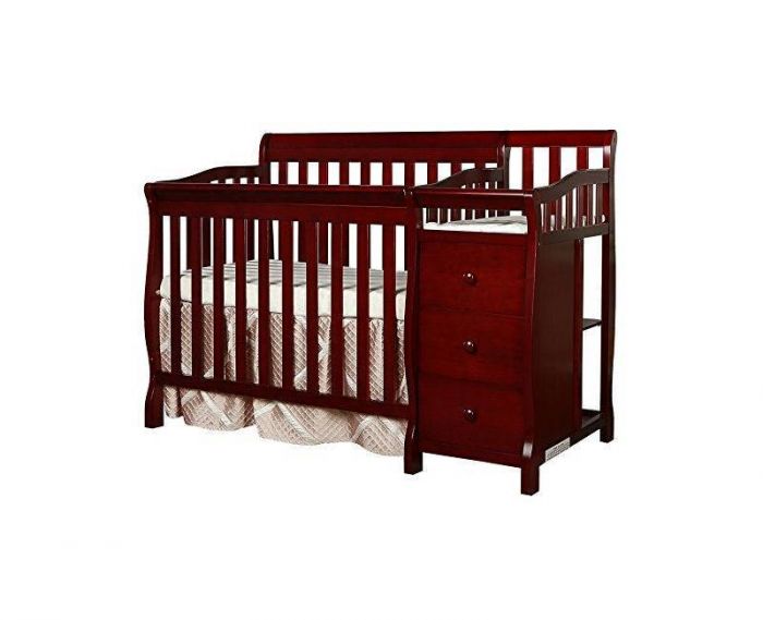 5 in 1 crib with changing table