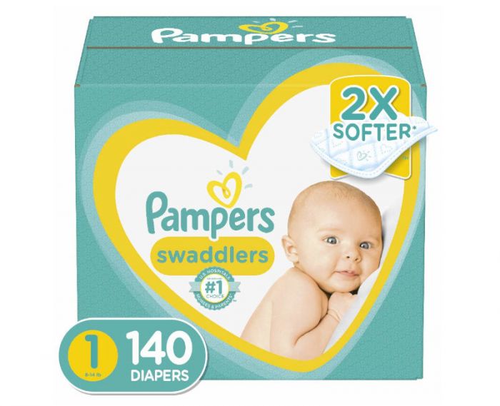 pampers swaddlers size 1 price