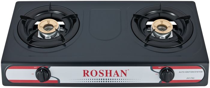 Two burner gas cooktop