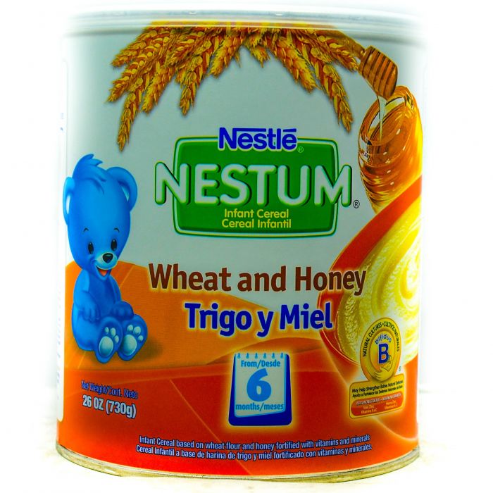 nestum wheat and honey for babies