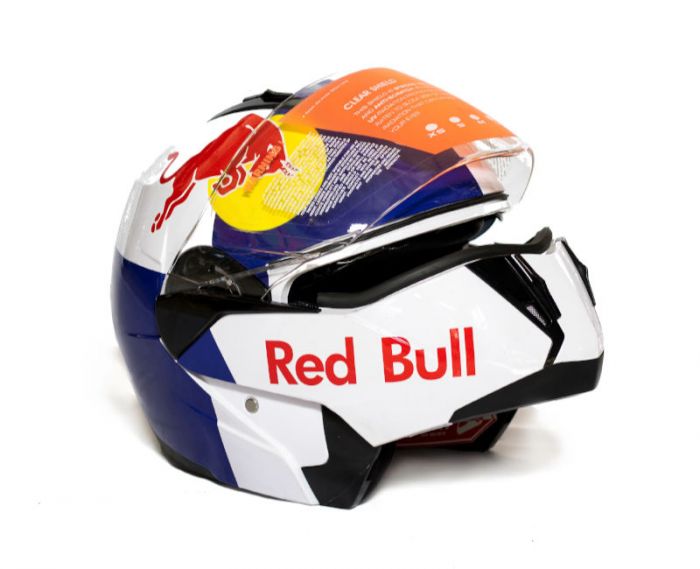 red bull street bike helmet