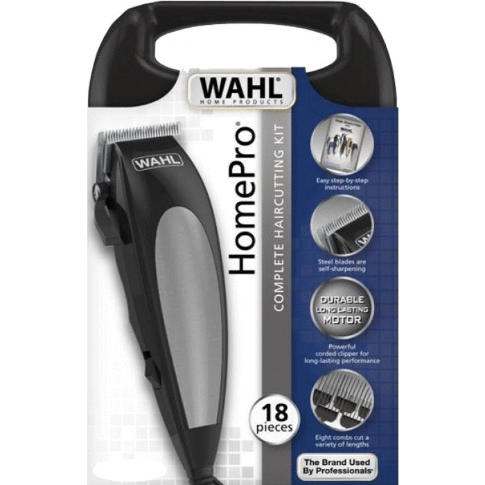 wahl 18 piece haircutting kit
